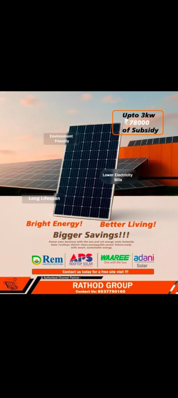 Power solar with RATHOD GROUP 