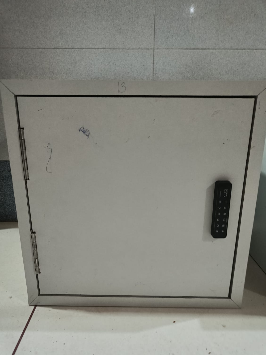 Wooden Locker with Digital Lock 